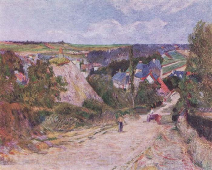 Paul Gauguin Dorfeingang